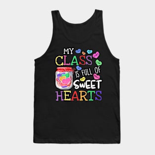 Valentines Day for Teachers Cute Valentines Teacher Tank Top